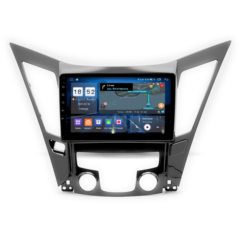 Android head unit Abyss Audio QS-9219 for Hyundai Sonata 2009-2015