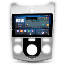 Android head unit Abyss Audio QS-9195 for KIA Cerato（Air Conditioning） 2008-2012