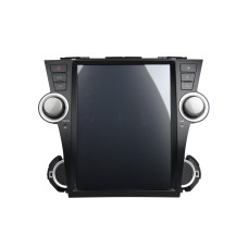Android head unit Abyss Audio for Toyota Highlander 2011-2014 Tesla Style