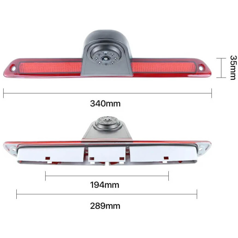 Built-in camera Sigma for Mercedes-Benz Sprinter/Volkswagen Crafter 2007-2018
