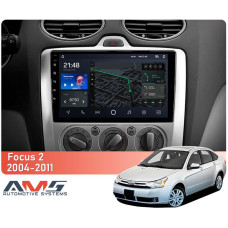 Android head unit AMS T910 6+128 Gb Ford Focus 2 (Mk 2) 2004-2011 (F1) 9″
