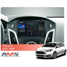 Android head unit AMS T910 6+128 Gb Ford Focus 3 Mk 3 2011-2019 9″