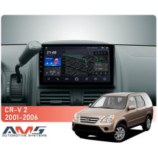 Android head unit AMS T910 6+128 Gb Honda CR-V 2 2001-2006 9″