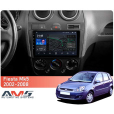 Android head unit AMS T910 6+128 Gb Ford Fiesta 5 (Mk5) 2002-2008 9″