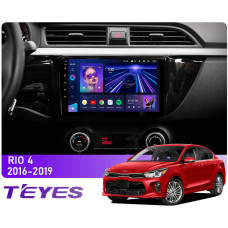 Android head unit Teyes CC3L 4+32 Gb Kia RIO 4 (K2) 2016-2019 (B) 9″