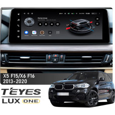Android head unit Teyes LUX ONE 6+128 Gb BMW X5 F15/X6 F16 NBT 2013-2020 12.3″