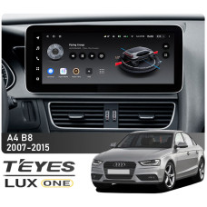 Android head unit Teyes LUX ONE 6+128 Gb Audi A4 B8 2007-2015 (B) 12.3″