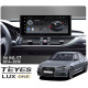 Štátní magnetofon Teyes LUX ONE 6+128 GB pro Audi A6/A6L C7 (2014–2018), 12,3″