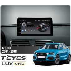 Android head unit Teyes LUX ONE 6+128 Gb Audi Q3 8U 2014-2018 (A) 12.3″