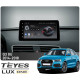 Fest eingebaute Teyes LUX ONE 6+128 GB Autoradio für Audi Q3 8U (2014–2018, A-Modell) mit 12,3″ Display.