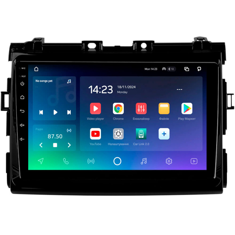 Android head unit SIGMA PRO 9464 ANDROID 10 4+64 Gb 4G DSP Toyota Previa XR50 2006 - 2019 9"