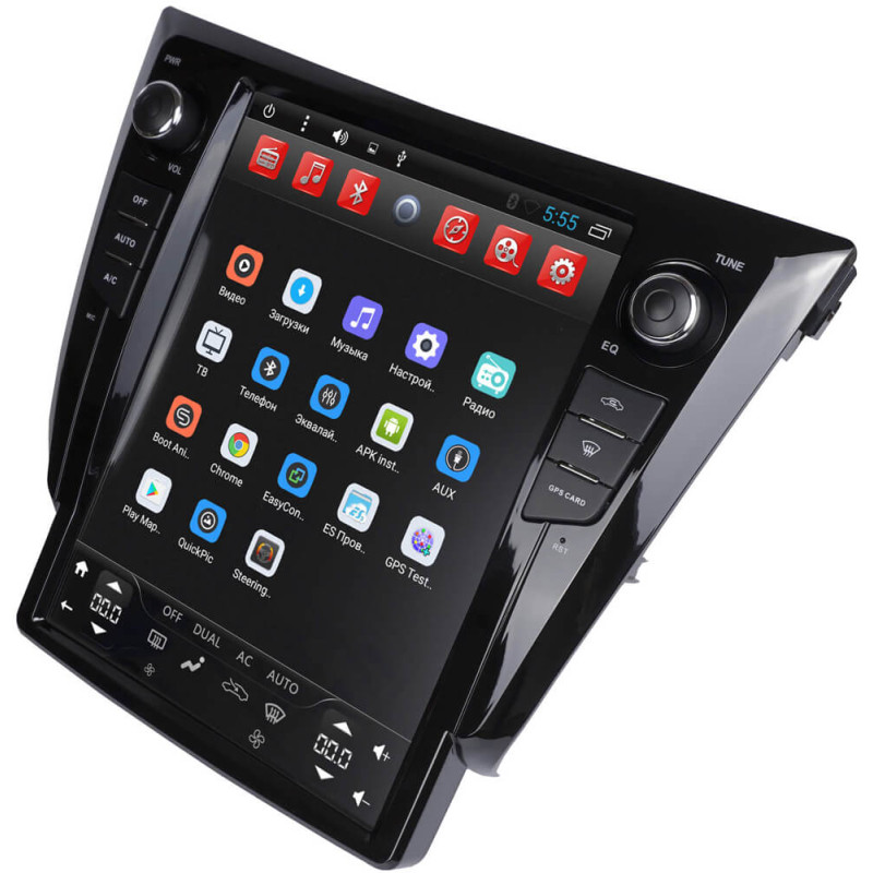 Android head unit SIGMA NISSAN X-TRAIL 2013-present /QASHQAI 2014-present 12.1" IPS (for climate control)
