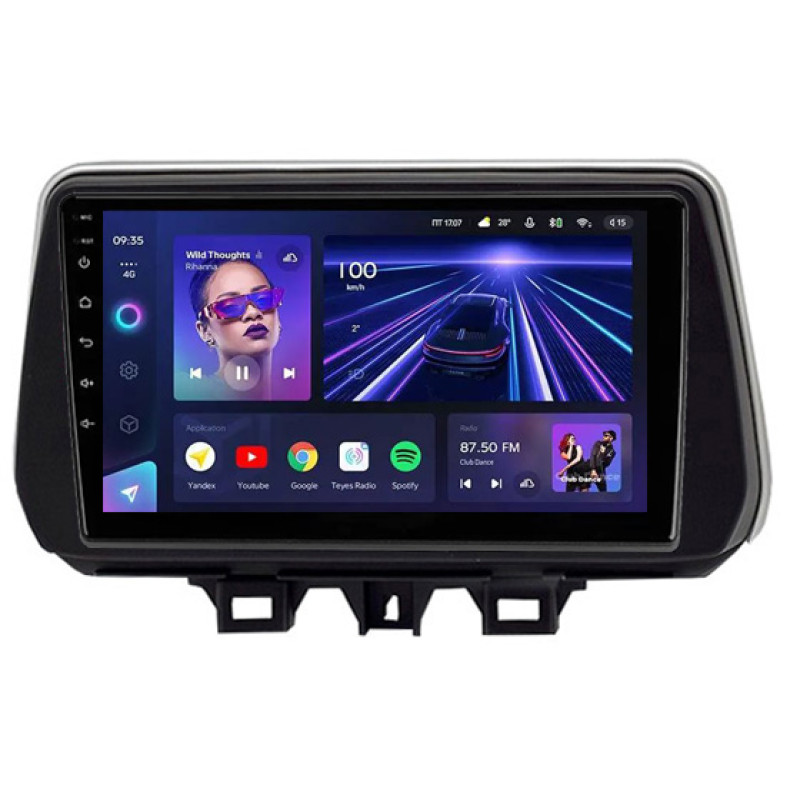 Magnetófono de fábrica Teyes CC3 4+64 GB Hyundai Tucson (0Din) 2018-2020 10