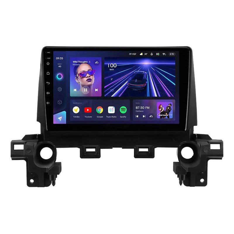 Android head unit Teyes CC3 4+64 Gb Mazda CX-5 2 KF (0din) (F1) 2017-2023 9" 0din
