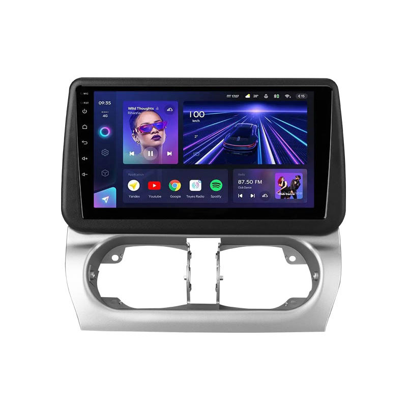 Android head unit Teyes CC3 4+64 Gb Opel Combo Corsa Tigra (0din) 2000-2011 9" 0din (L1)