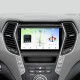 Android head unit Teyes CC4L 4+64 Gb Hyundai Santa Fe 3 2013-2016 (A) 9"
