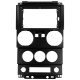 Adapter frame (for car) Jeep Wrangler 3 JK (F1) 2008-2010 9" (L1)