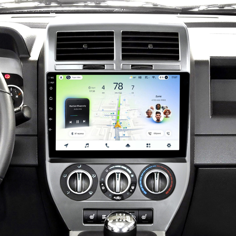 Android head unit Teyes CC4L 6+64 Gb Jeep Compass 1 MK 2006-2010 10" (L1)
