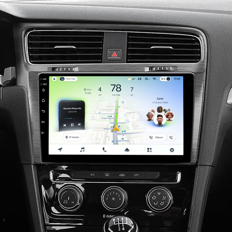 Android head unit Teyes CC4L 6+64 Gb Volkswagen Golf 7 MK7 (F1) 2012-2020 10"