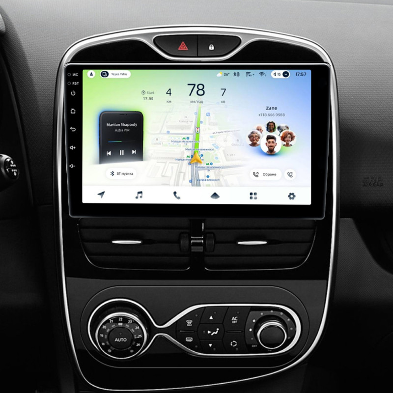 Android head unit Teyes CC4L 6+64 Gb Renault Clio 4 BH98 KH98 2012-2015 10" (L1)