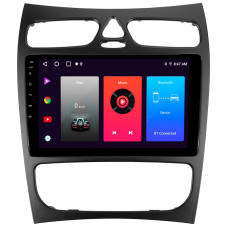 Android head unit SIGMA F9216 ANDROID 10 2+32 Gb Mercedes Benz CLK Class C209 A209 (F2) 2002-2005 9" (L1)