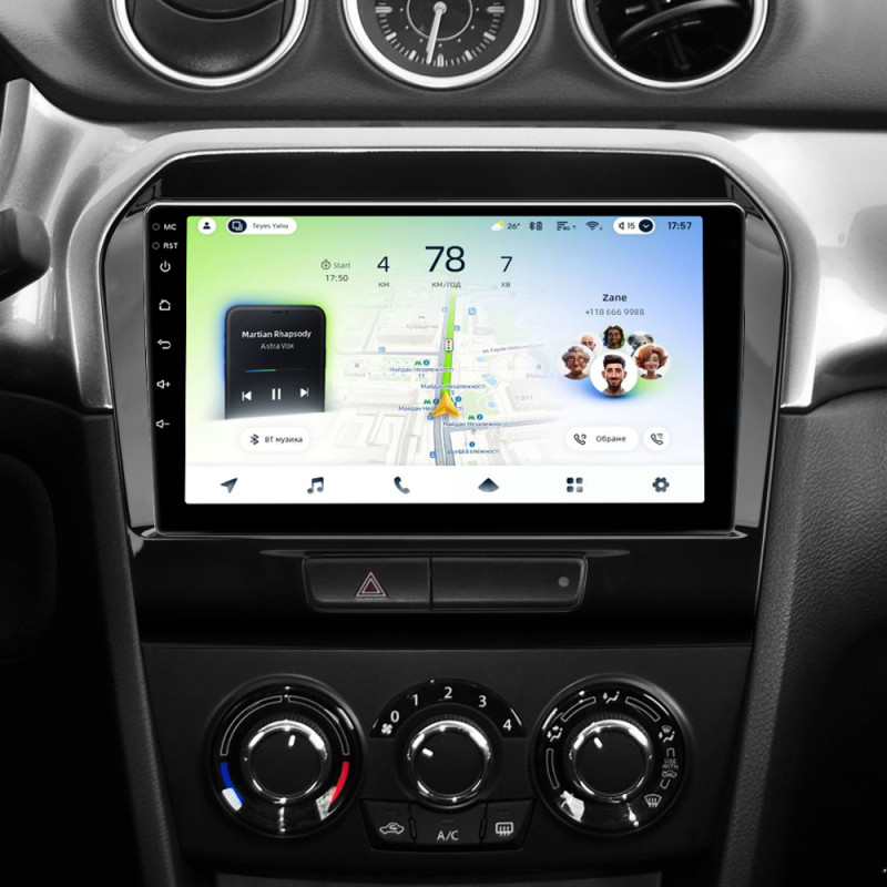 Android head unit Teyes CC4L 4+64 Gb Suzuki Vitara 4 2014-2018 9"