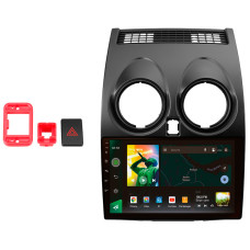 Android head unit SIGMA X9464 ANDROID 10 4+64 Gb 4G DSP Nissan Qashqai 1 J10 2006-2013 (F2) 9"