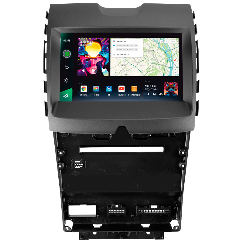 Android head unit SIGMA PRO 9464 ANDROID 12 4+64 Gb 4G DSP Ford Edge 2 2015-2018 (F2) 9" (L3)