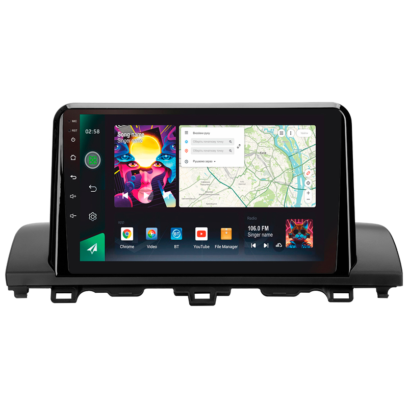 Android head unit SIGMA PRO 9464 ANDROID 12 4+64 Gb 4G DSP Honda Accord 10 CV X 2017 - 2021 (B) 9"