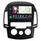 Android head unit SIGMA PRO 9464 ANDROID 12 4+64 Gb 4G DSP Hyundai i30 1 FD 2007-2012 (F1) 9"