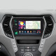 Android head unit SIGMA PRO 9464 ANDROID 12 4+64 Gb 4G DSP Hyundai Santa Fe 3 2013-2016 (A) 9"