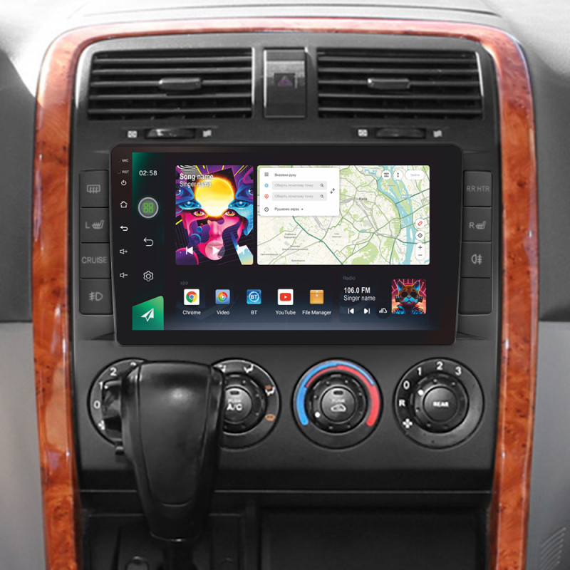 Android head unit SIGMA PRO 9464 ANDROID 12 4+64 Gb 4G DSP Kia Carnival UP GQ 2002-2006 9" (L1)
