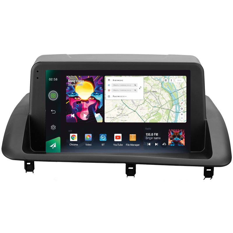 Android head unit SIGMA PRO 9464 ANDROID 12 4+64 Gb 4G DSP Lexus CT CT200 CT200h 2010-2018 9" (L2)
