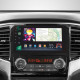 Android head unit SIGMA PRO 9464 ANDROID 12 4+64 Gb 4G DSP Mitsubishi L200 5 2018-2020 (F2) 9"