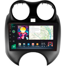 Android head unit SIGMA PRO 9464 ANDROID 12 4+64 Gb 4G DSP Nissan March K13 2010-2013 9"