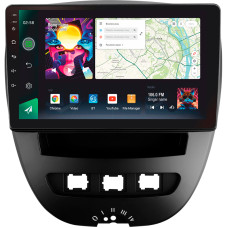 Android head unit SIGMA PRO 10464 ANDROID 12 4+64 Gb 4G DSP Peugeot 107 Toyota Aygo 2005-2014 10"