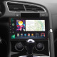 Android head unit SIGMA PRO 9464 ANDROID 12 4+64 Gb 4G DSP Peugeot 3008 1 2009-2016 (F1) 9"