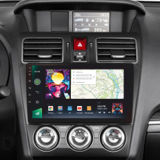Android head unit SIGMA PRO 9464 ANDROID 12 4+64 Gb 4G DSP Subaru Forester SJ 2015-2018 9"