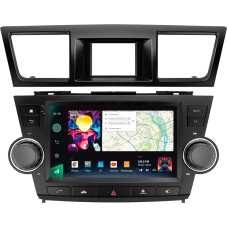 Android head unit SIGMA PRO 9464 ANDROID 12 4+64 Gb 4G DSP Toyota Highlander 2 XU40 2007-2013 (F3) 9" (L2)