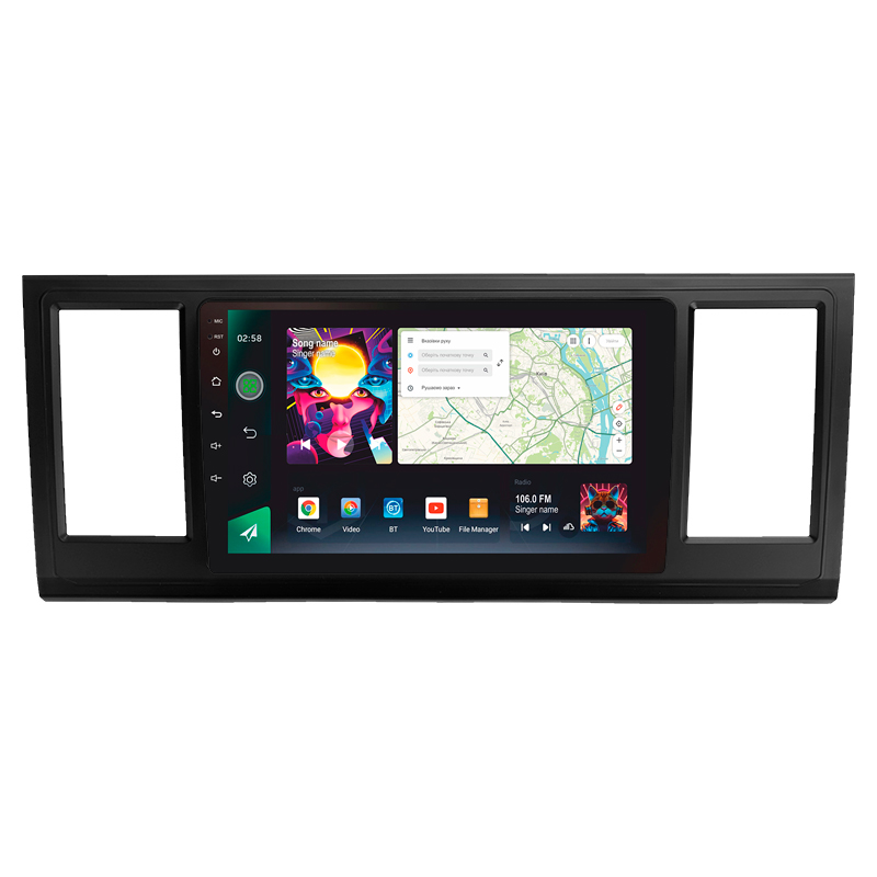 Android head unit SIGMA PRO 9464 ANDROID 12 4+64 Gb 4G DSP Volkswagen Caravelle 6 T6.1 T6 2015 - 2020 9" (L1)