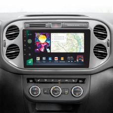 Android head unit SIGMA PRO 9464 ANDROID 12 4+64 Gb 4G DSP Volkswagen Tiguan 1 NF 2006-2017 (F2) 9"