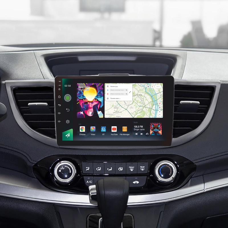 Android head unit SIGMA PRO 10464 ANDROID 12 4+64 Gb 4G DSP Honda CR-V CR-V 4 RM RE 2011-2018 (A) 10"