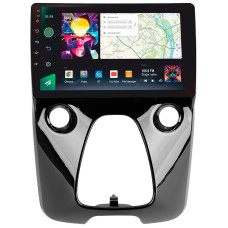 Android head unit SIGMA PRO 10464 ANDROID 12 4+64 Gb 4G DSP Peugeot 108 For Toyota Aygo B40 2014-2021 (F1) 10" (L1)