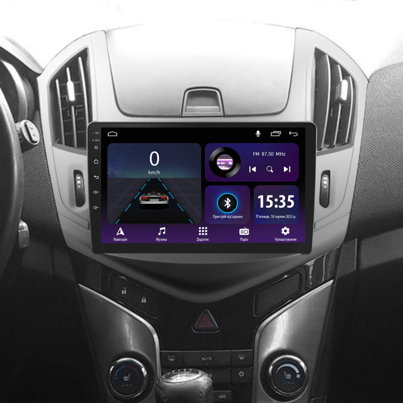 Android head unit SIGMA E9232 ANDROID 10 2+32 Gb Chevrolet Cruze J300 J308 2012-2015 9" (L1)