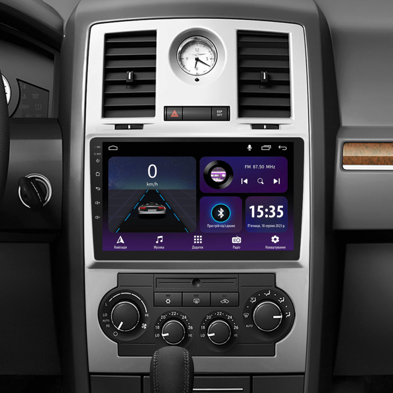 Android head unit SIGMA E9232 ANDROID 10 2+32 Gb Chrysler 300C 1 2004-2011 9"