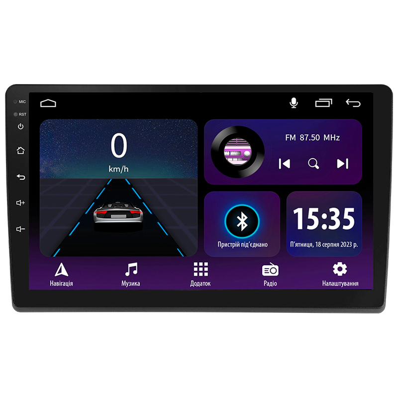 Android head unit SIGMA E9232 ANDROID 10 2+32 Gb Fiat Ducato 3 For Peugeot Boxer 2 For Citroen Jumper 2 2006-2022 (A) 9"
