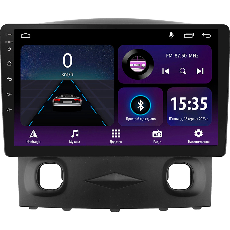 Android head unit SIGMA E9232 ANDROID 10 2+32 Gb Ford Escape 1 2007-2012 9" (L1)