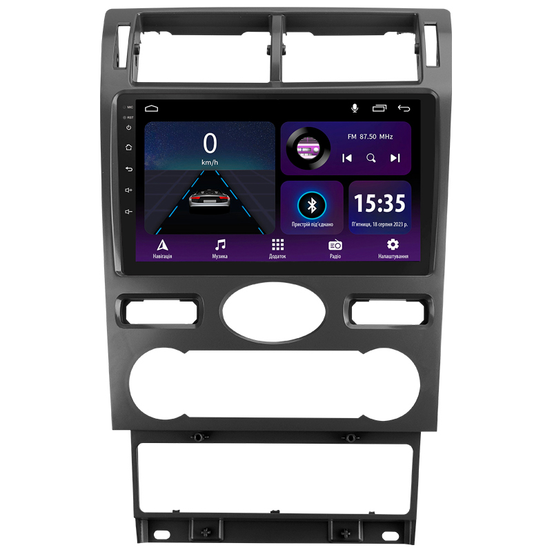 Stacja radiowo-telewizyjna SIGMA E9232 ANDROID 10 2+32 GB Ford Mondeo 3 2000–2007 (F2) 9