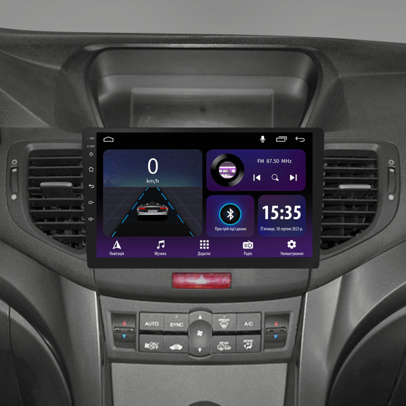 Android head unit SIGMA E9232 ANDROID 10 2+32 Gb Honda Accord 8 2008-2012 9"