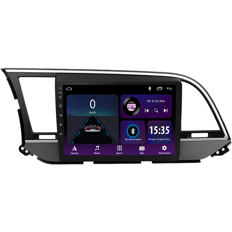Android head unit SIGMA E9232 ANDROID 10 2+32 Gb Hyundai Elantra 6 2016-2018 (A) 9"